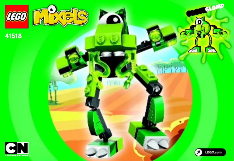 Page n°1 - Manuel utilisateur Lego Mixels 41518