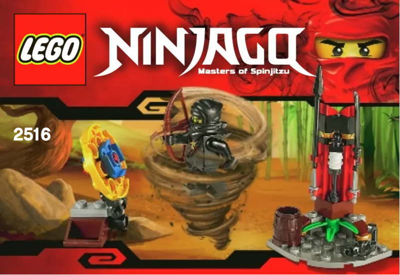 Page n°1 - Manuel utilisateur Lego NINJAGO 2516