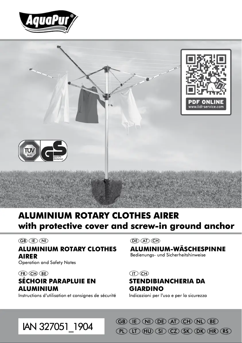 Page n°1 - Manuel utilisateur AquaPur IAN 297141