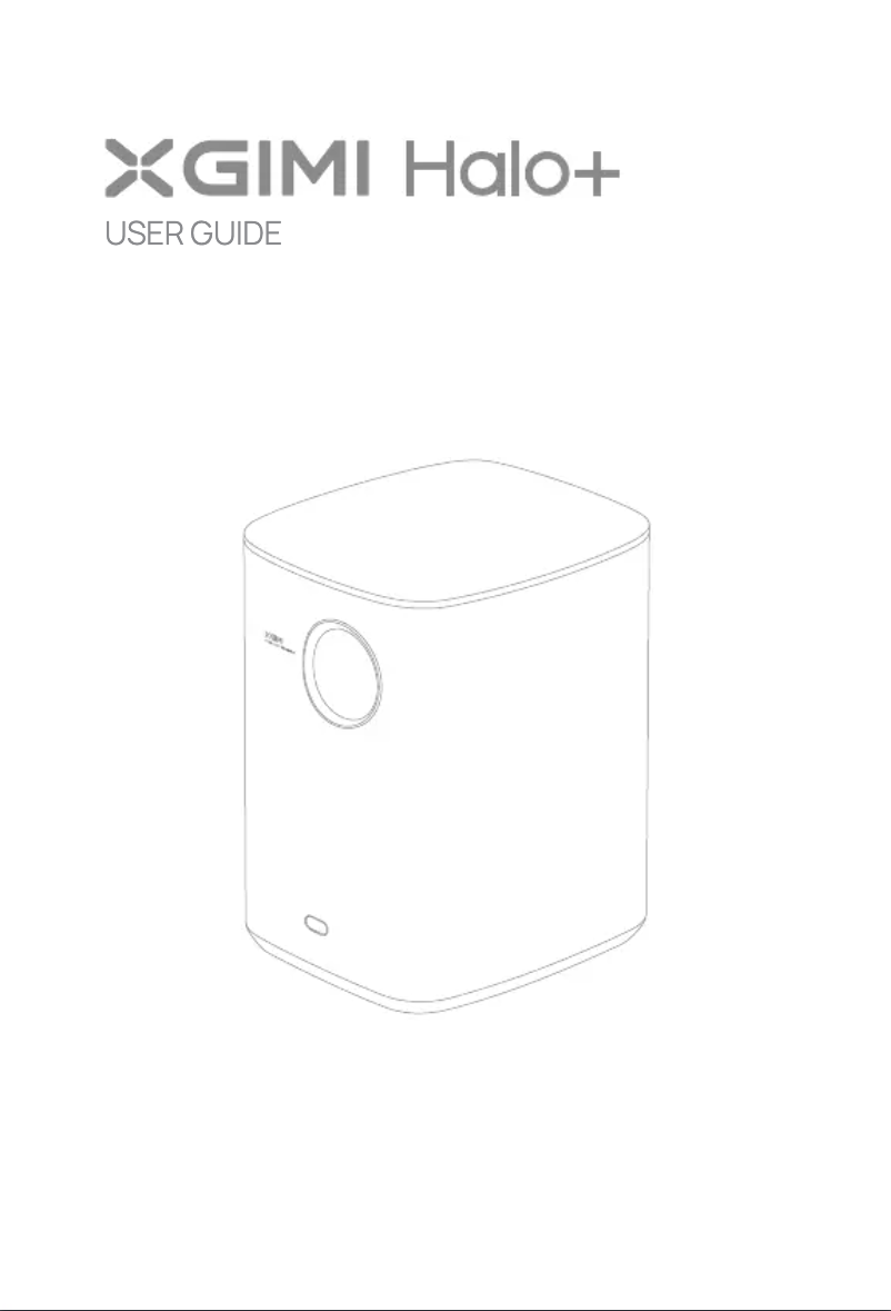 Image de la première page du manuel de l'appareil Halo