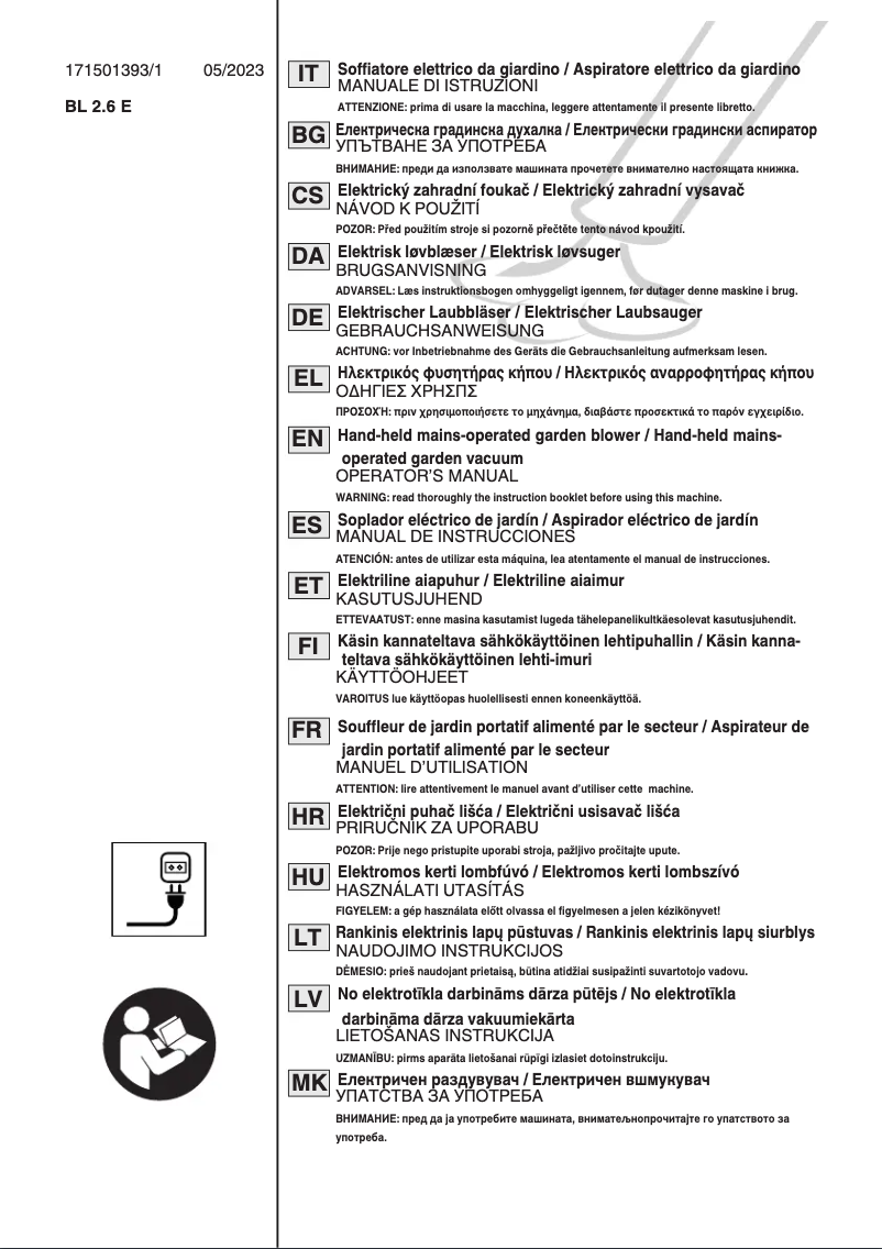 Página 1 del manual Manual de usuario Alpina ABL 2.6 E