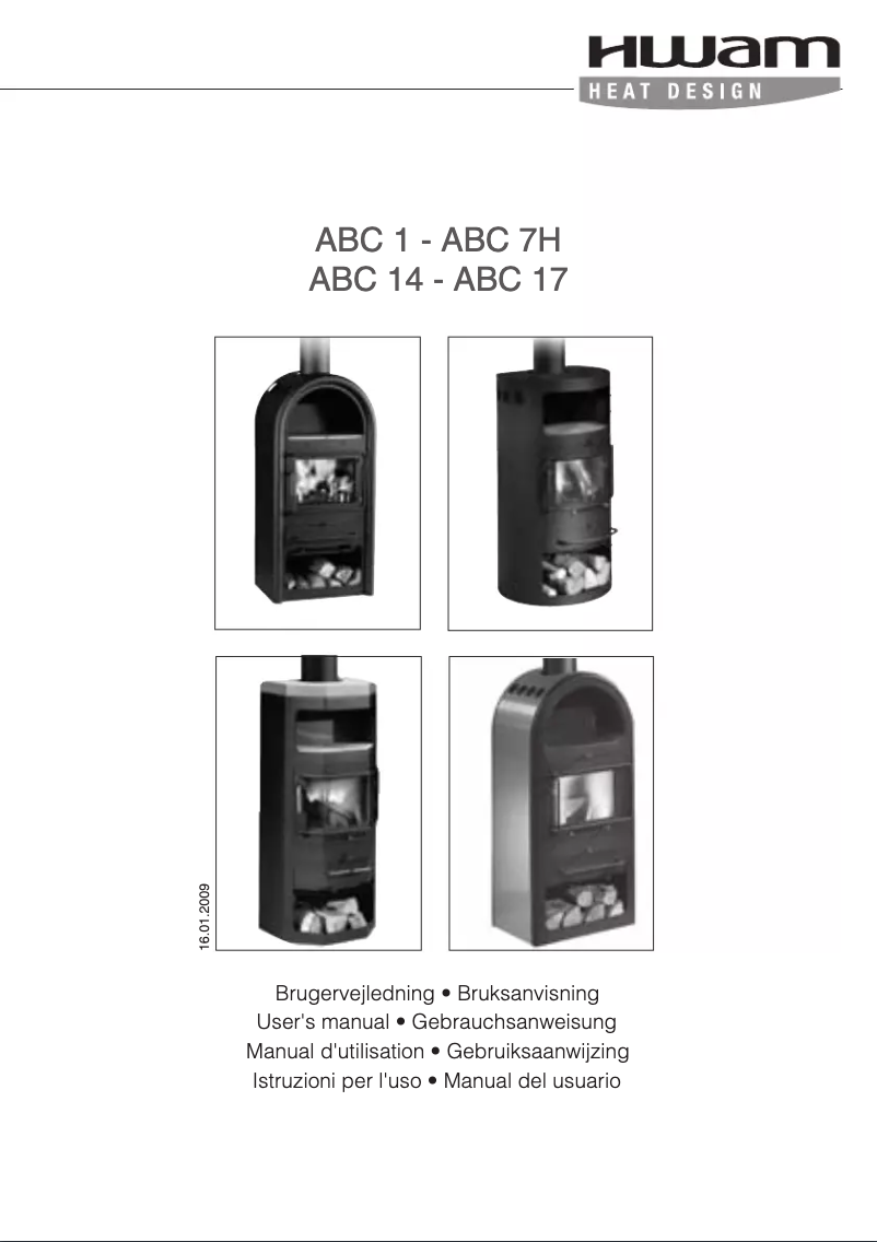 Page 1 de la notice Manuel utilisateur Hwam ABC 14