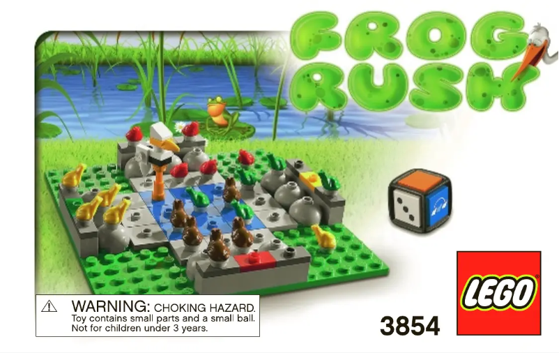 Page n°1 - Manuel utilisateur Lego Games 3854