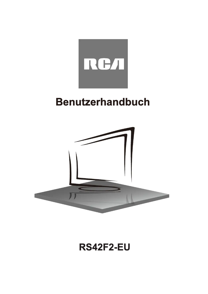 Page 1 de la notice Manuel utilisateur RCA RS42F2