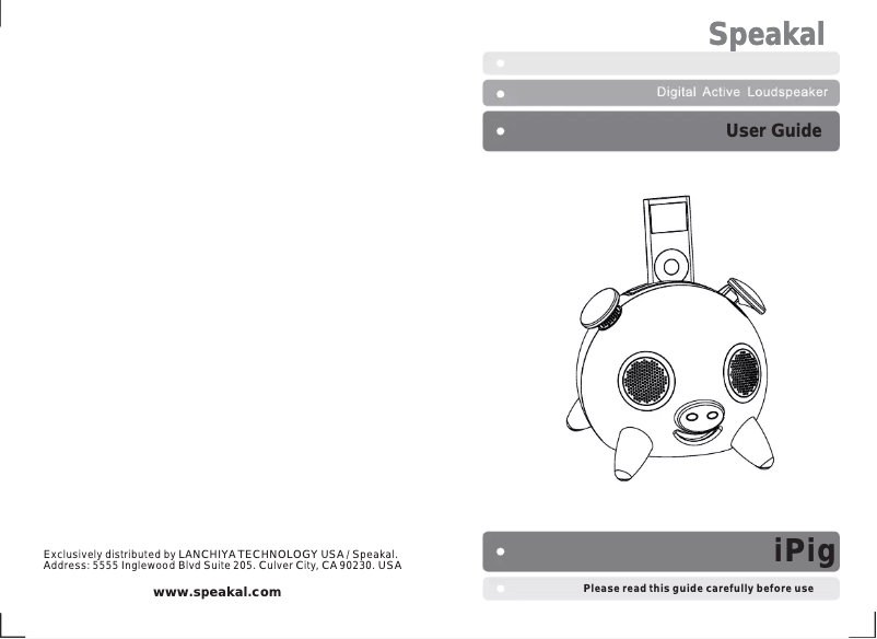 Page n°1 - Manuel utilisateur Amethyst iPig