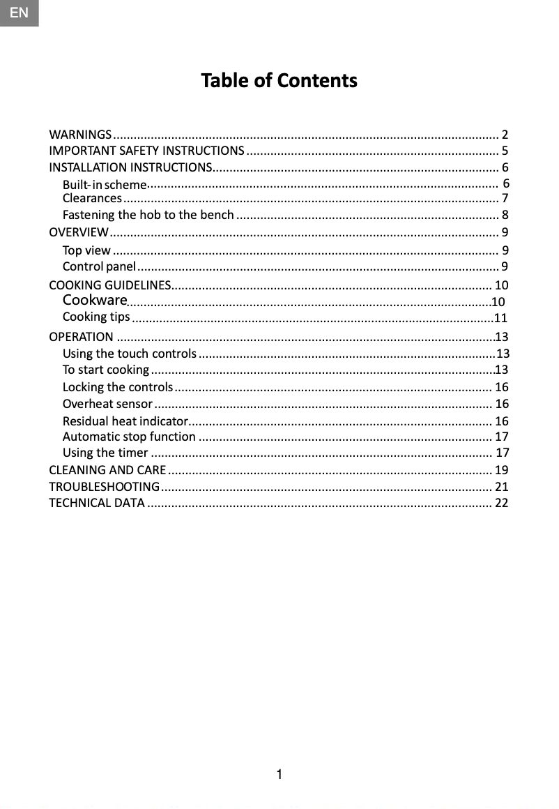 Image de la première page du manuel de l'appareil VH 23 T