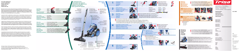 Page 1 de la notice Manuel utilisateur Trisa Clean Angel T6324