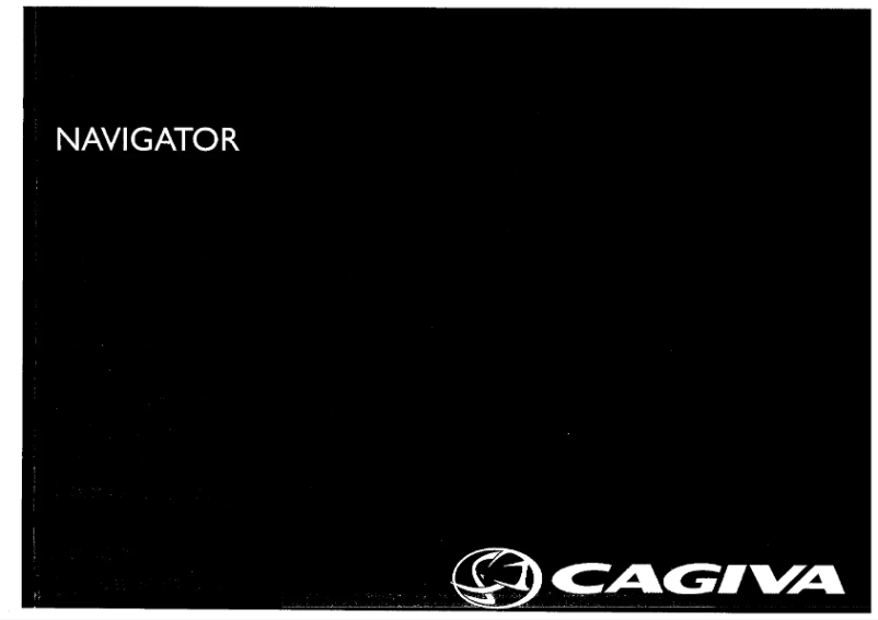 Page 1 de la notice Manuel utilisateur Cagiva Navigator 1000 (2004)
