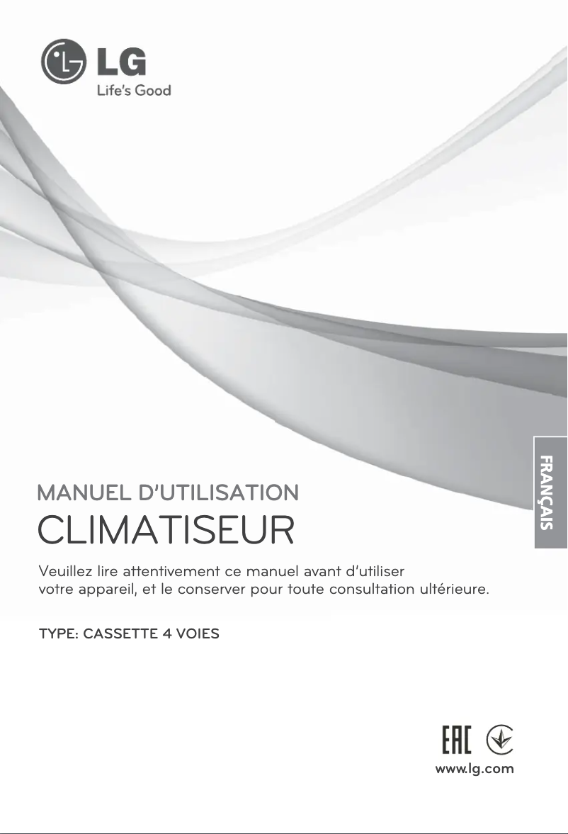 Page 1 de la notice Manuel utilisateur LG UT36H