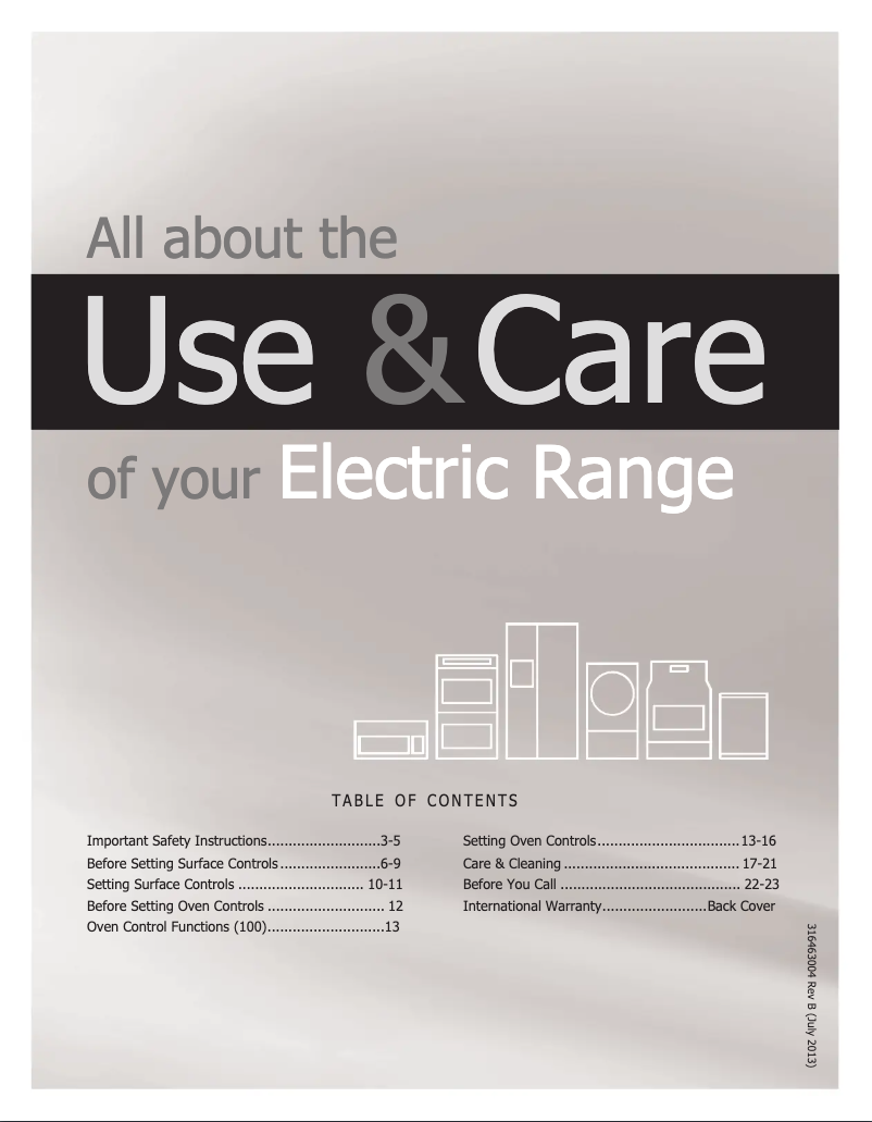 Page 1 de la notice Manuel utilisateur Kelvinator MFF3025RC