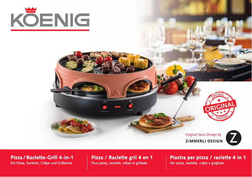 Page 1 de la notice Manuel utilisateur Koenig B02236