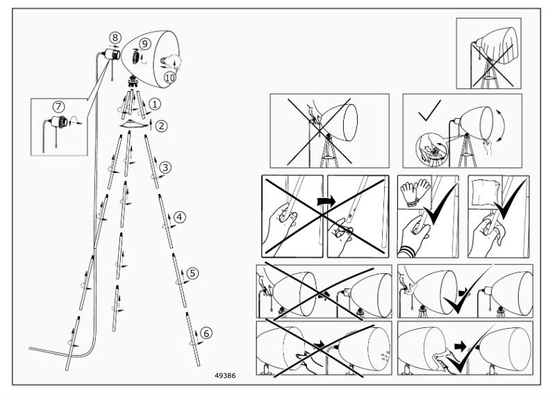 Página 1 del manual Manual de usuario Eglo Vintage Chester