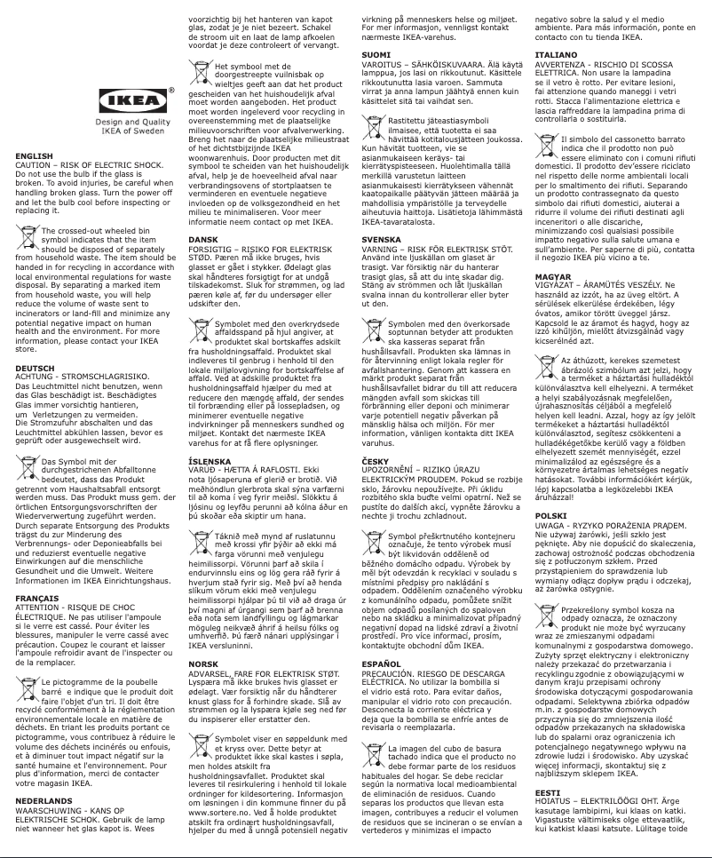 Image de la première page du manuel de l'appareil LUNNOM 505.427.07