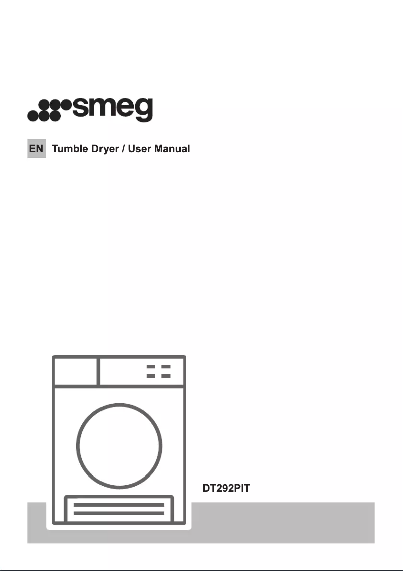 Page 1 de la notice Manuel utilisateur Smeg DT292PIT