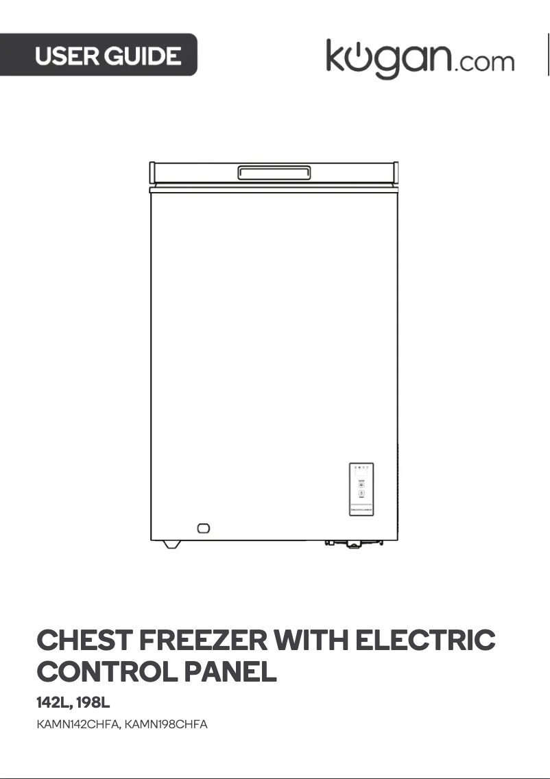Image de la première page du manuel de l'appareil KAMN142CHFA