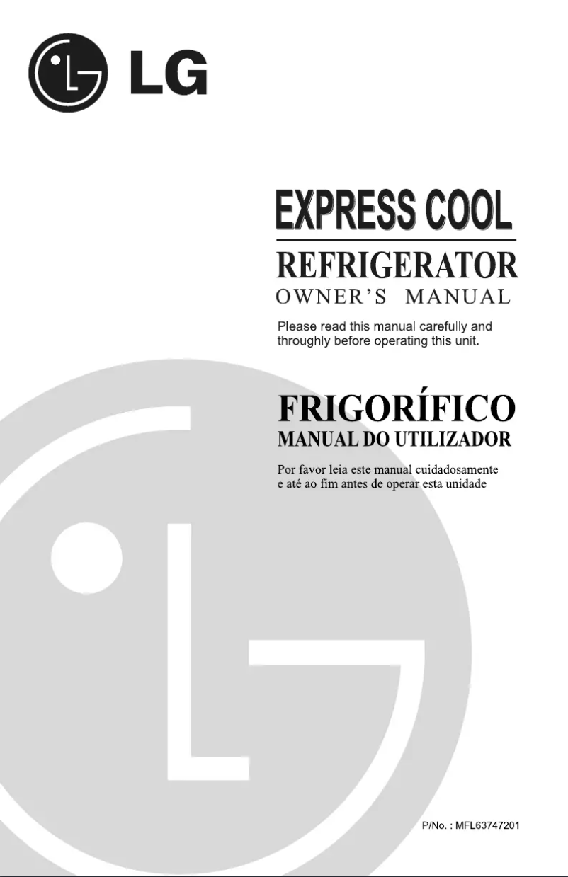 Página 1 del manual Manual de usuario LG GL-171OML