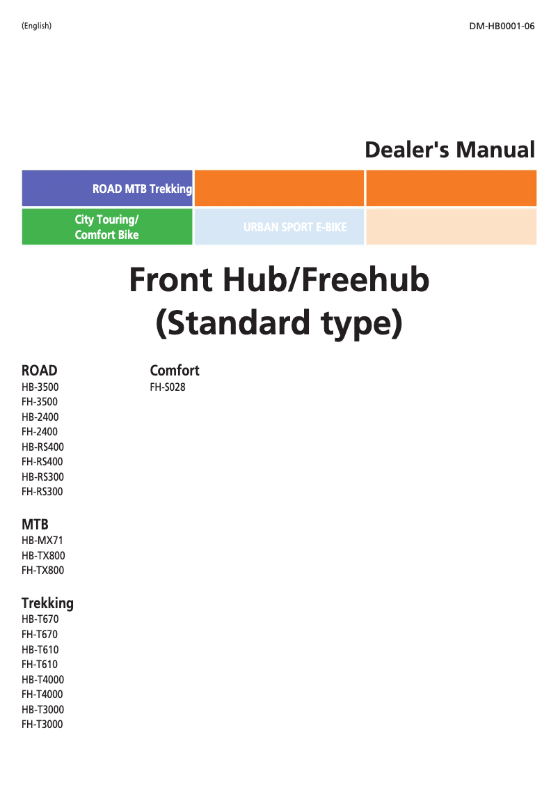Image de la première page du manuel de l'appareil HB-MX71