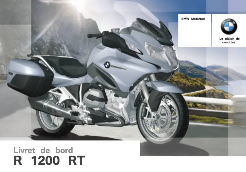 Image de la première page du manuel de l'appareil R 1200 RT (2013)