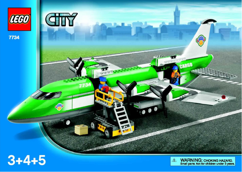 Page n°1 - Manuel utilisateur Lego City 7734