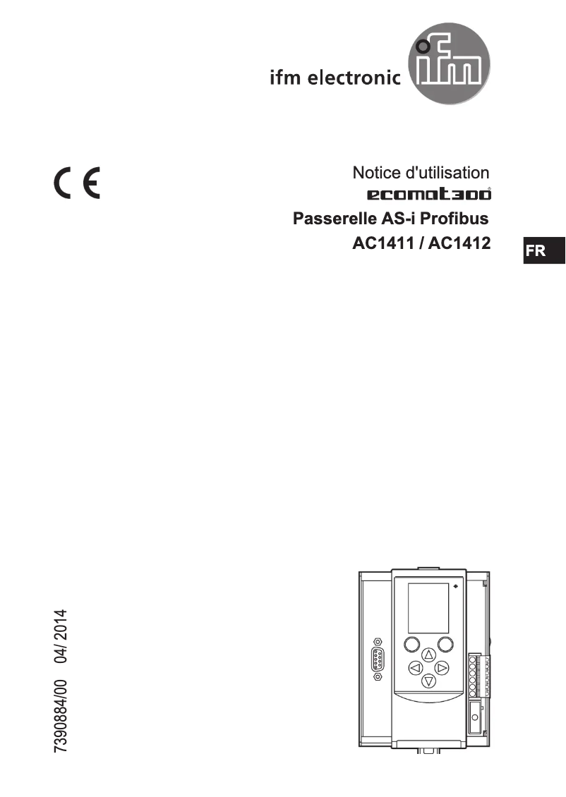 Image de la première page du manuel de l'appareil AC1411
