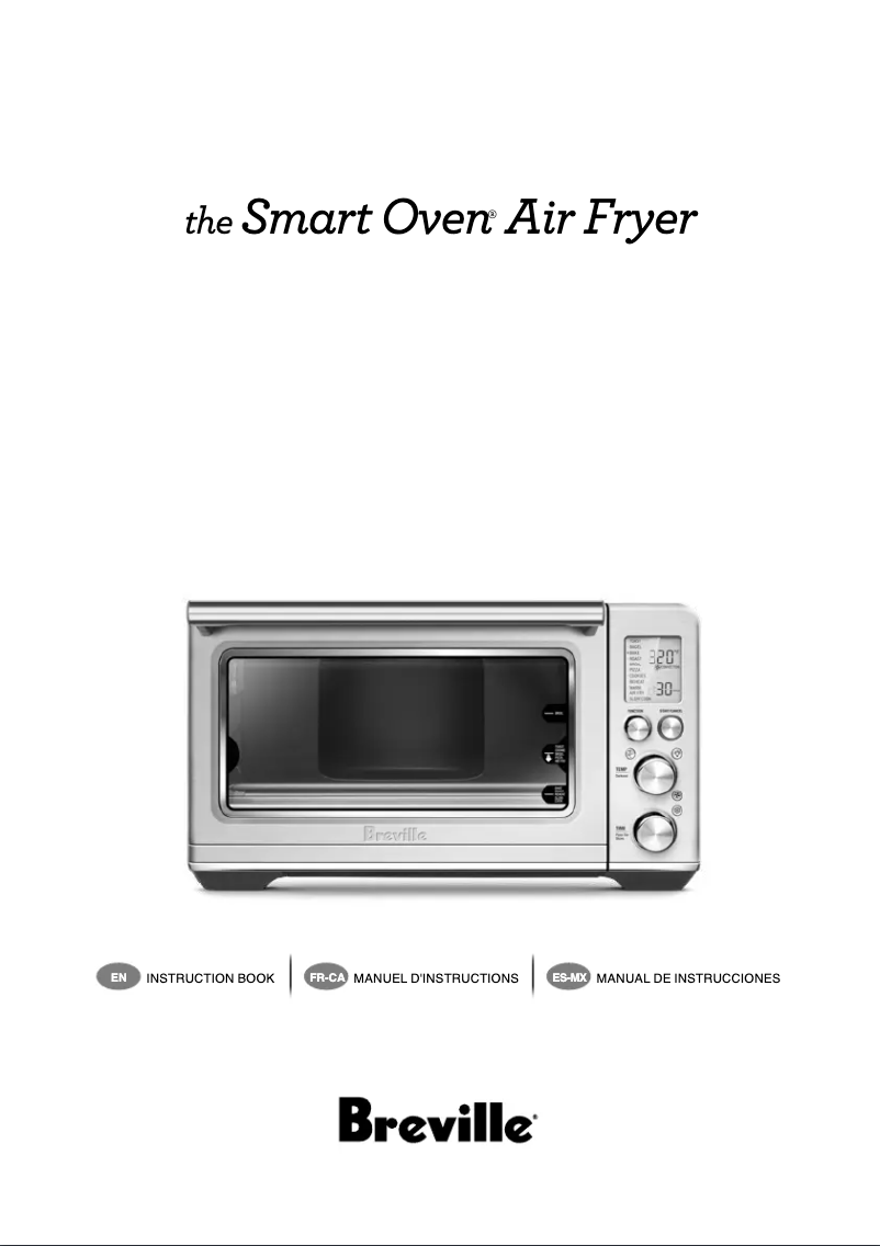 Page 1 de la notice Manuel utilisateur Breville the Smart Oven Air Fryer BOV860BSS