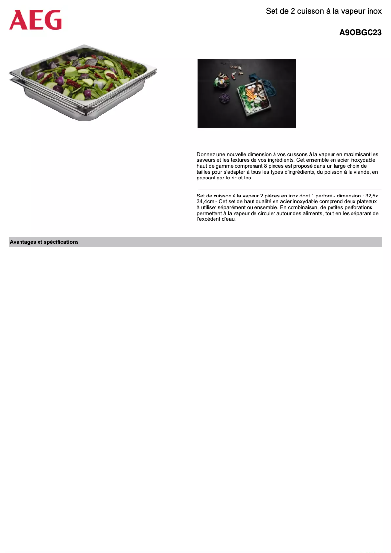 Image de la première page du manuel de l'appareil A9OBGC23