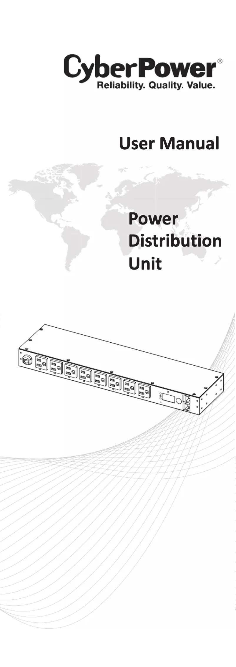 Page n°1 - Manuel utilisateur CyberPower PDU15MV16FNET