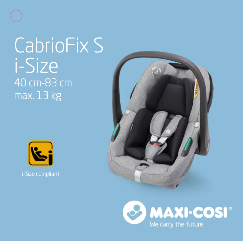 Page 1 de la notice Manuel utilisateur Maxi-Cosi Zelia S Trio