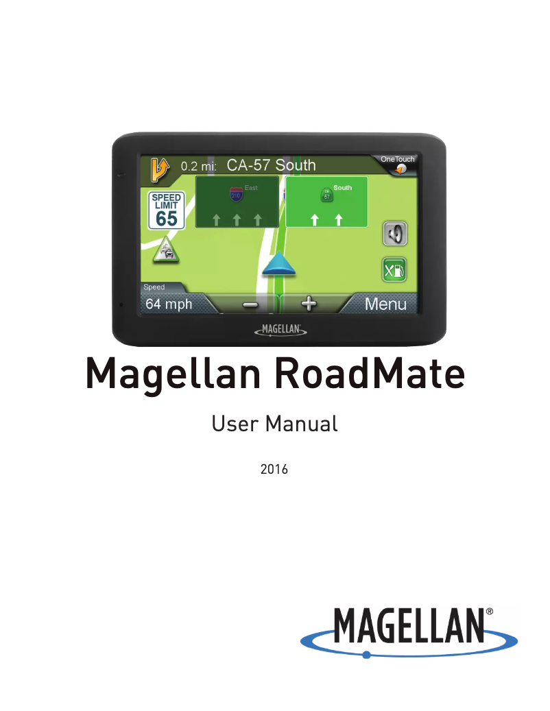 Image de la première page du manuel de l'appareil RoadMate 9600-LM
