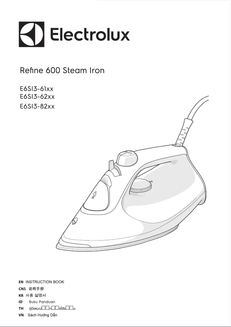 Page 1 de la notice Manuel utilisateur Electrolux Reﬁne 600