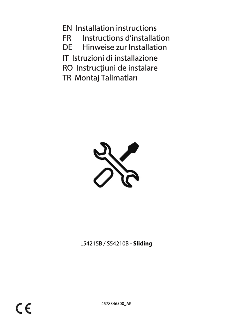 Page n°1 - Instructions / montage Grundig GSMI20330N