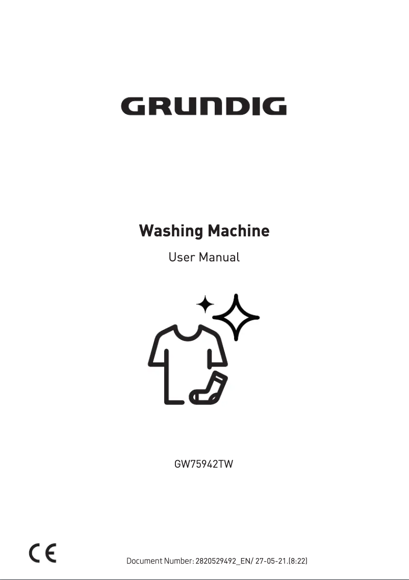 Page n°1 - Manuel utilisateur Grundig GW75942TW