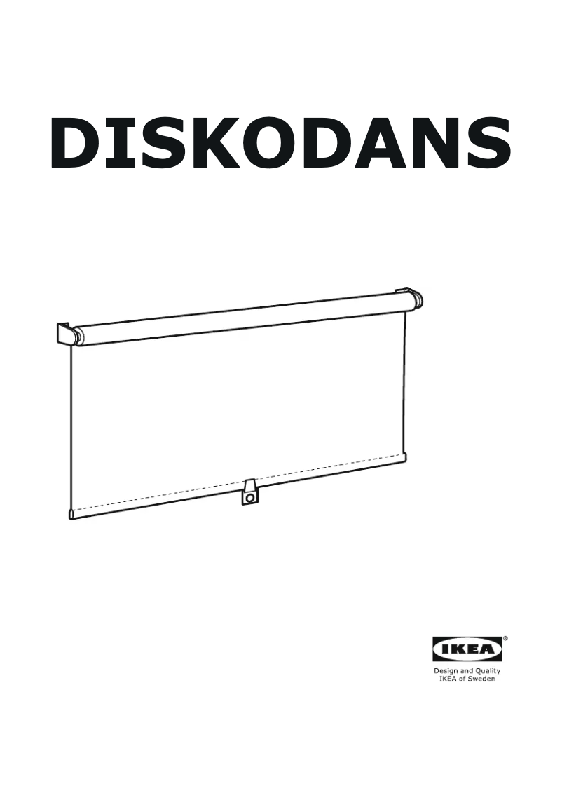 Page 1 de la notice Manuel utilisateur Ikea DISKODANS
