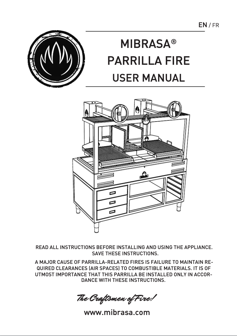 Page 1 de la notice Manuel utilisateur Mibrasa GMB 200