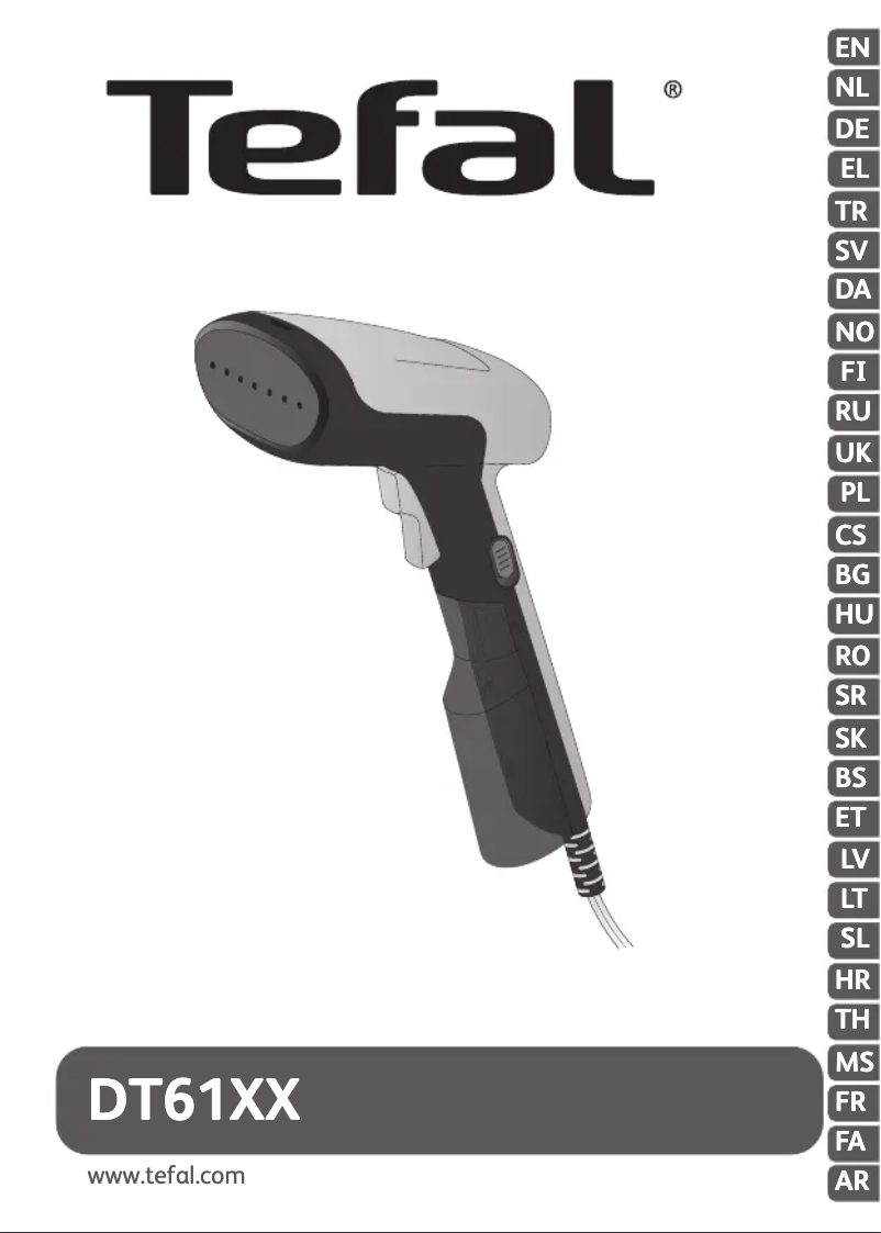 Page n°1 - Manuel utilisateur Tefal Access Steam First DT6130