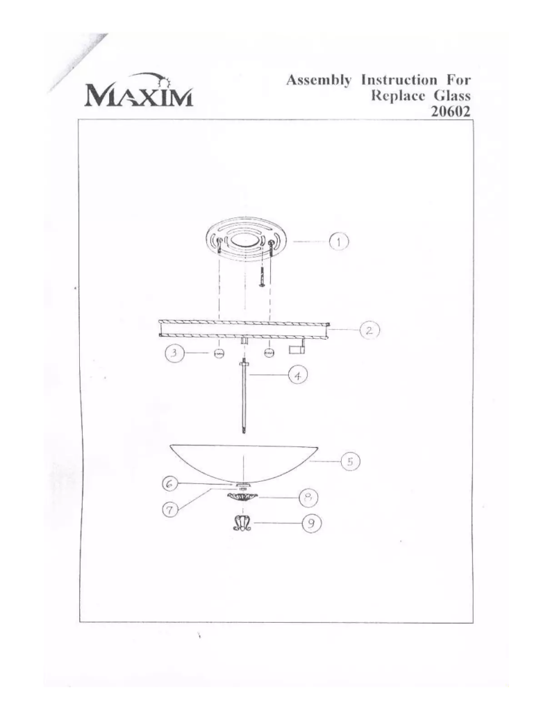 Image de la première page du manuel de l'appareil Aspen 20602VAOI