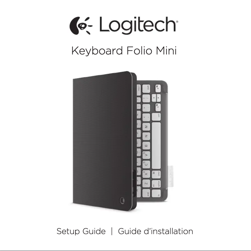 Page 1 de la notice Manuel utilisateur Logitech Folio Min