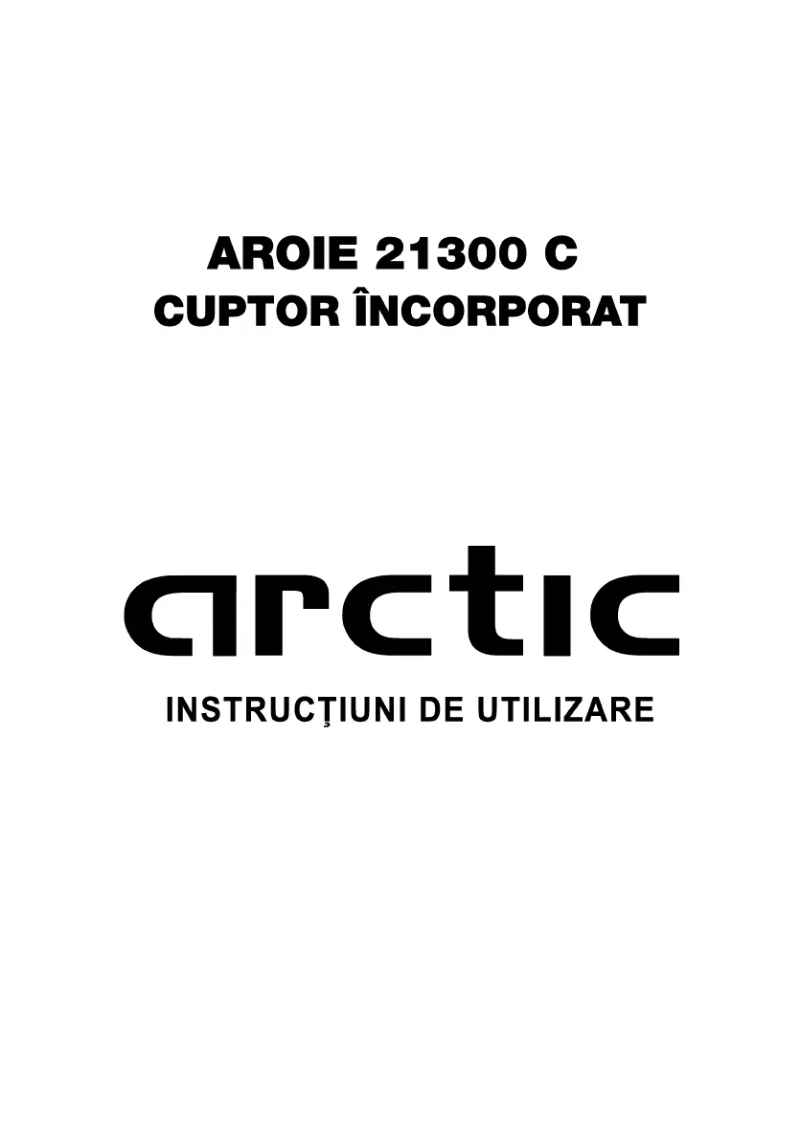 Page n°1 - Manuel utilisateur Arctic Cooling AROIE 21300 C