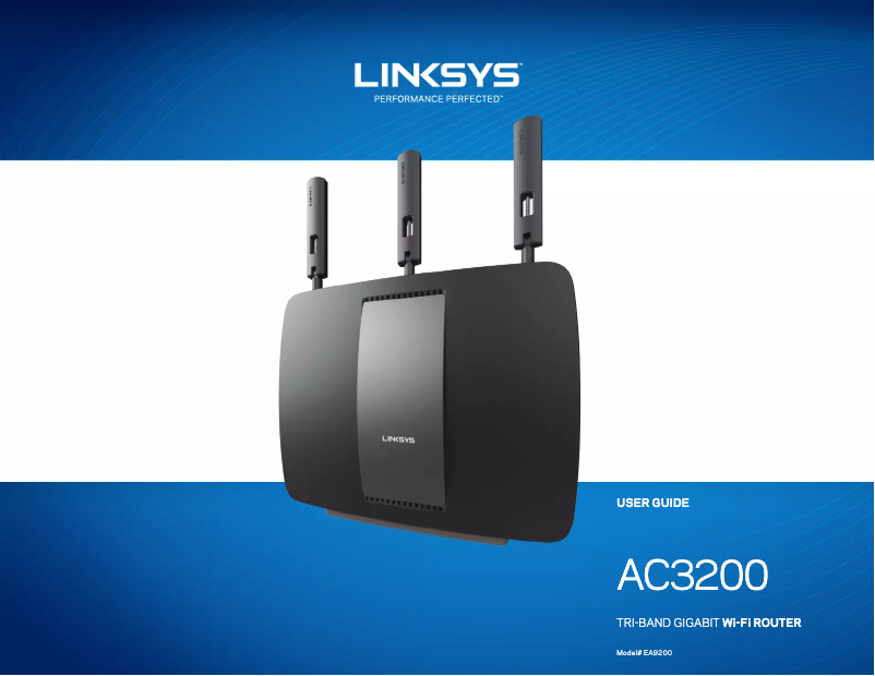Page n°1 - Manuel utilisateur Linksys EA9200