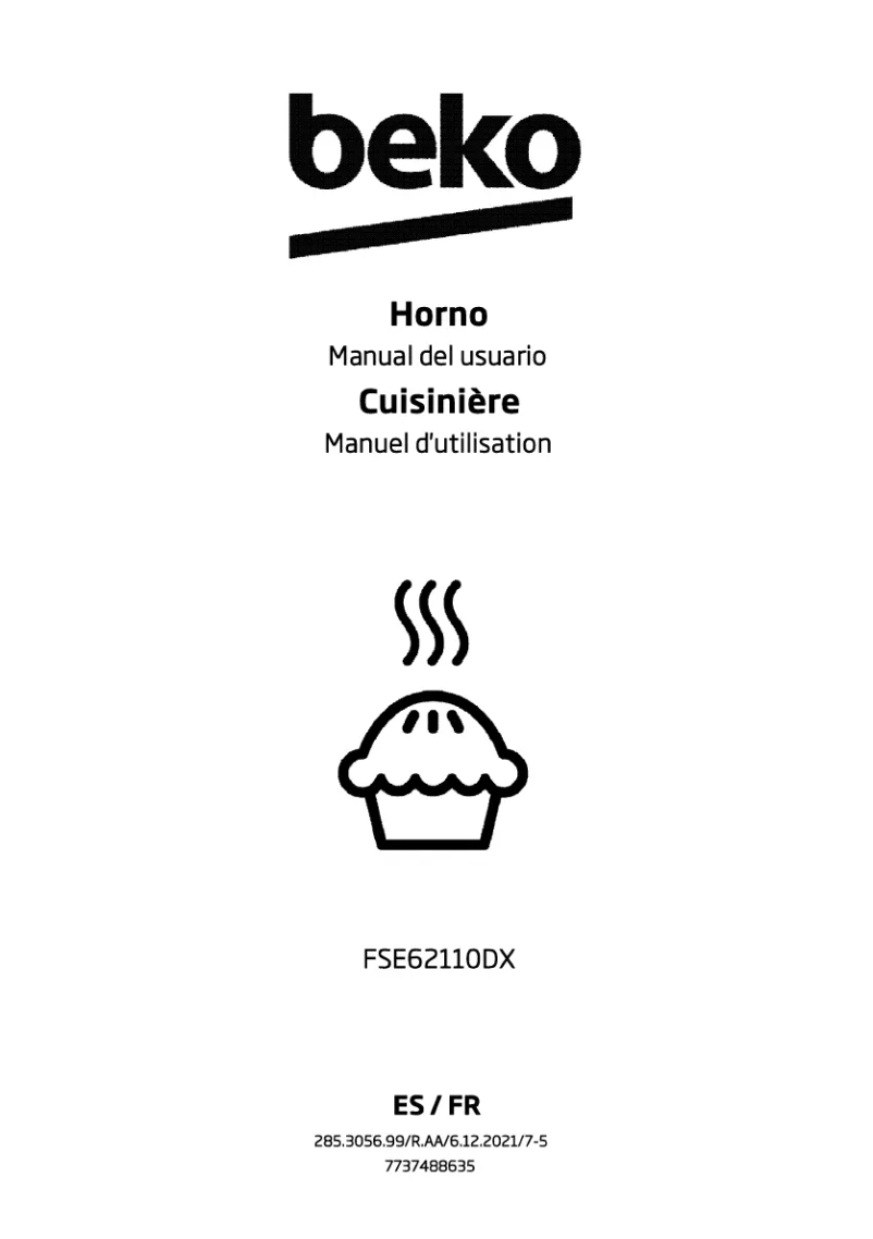 Image de la première page du manuel de l'appareil FSE 62110 DX