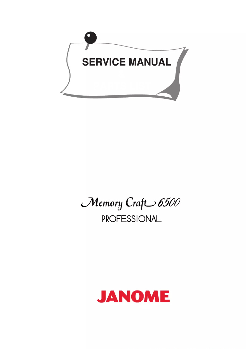 Image de la première page du manuel de l'appareil Memory Craft 6500P