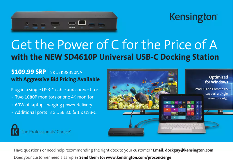 First page image of the manual for K38350NA