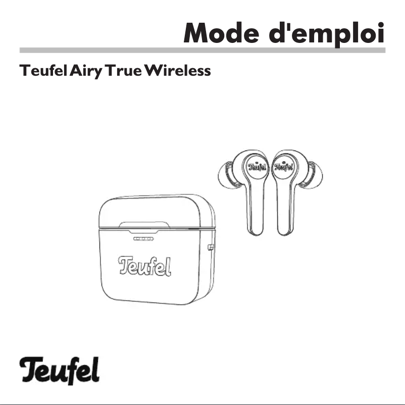 Page n°1 - Manuel utilisateur Teufel Airy True Wireless