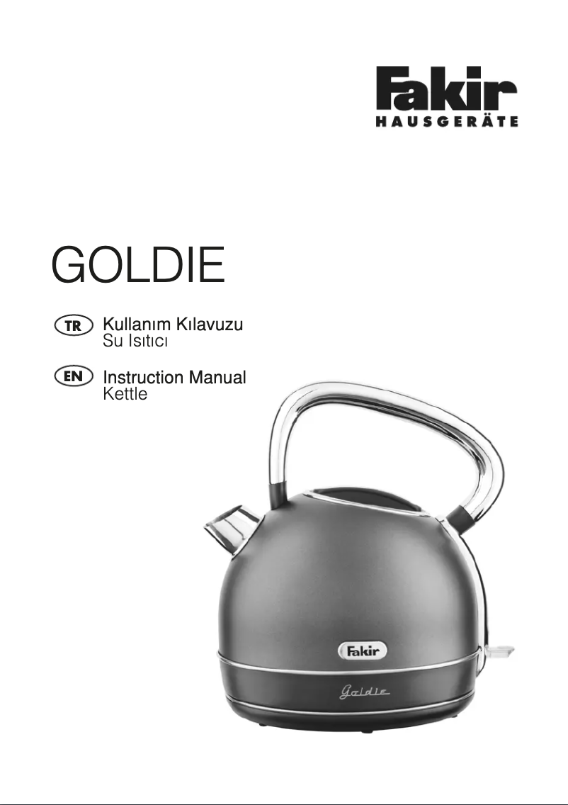 Image de la première page du manuel de l'appareil Goldie