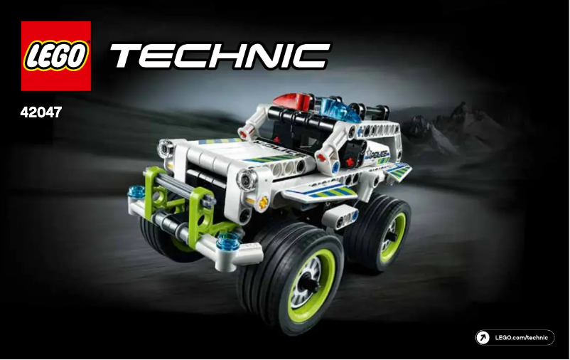 Page 1 of the manual Visual Instructions Lego Technic 42047
