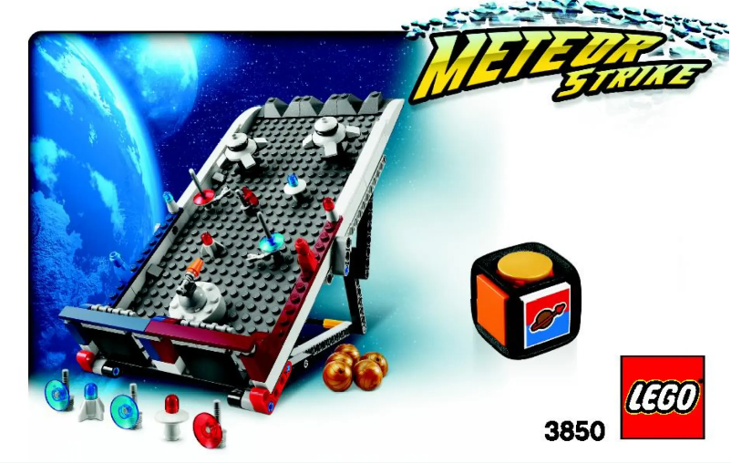 Page 1 of the manual User Manual Lego Meteor Strike 3850