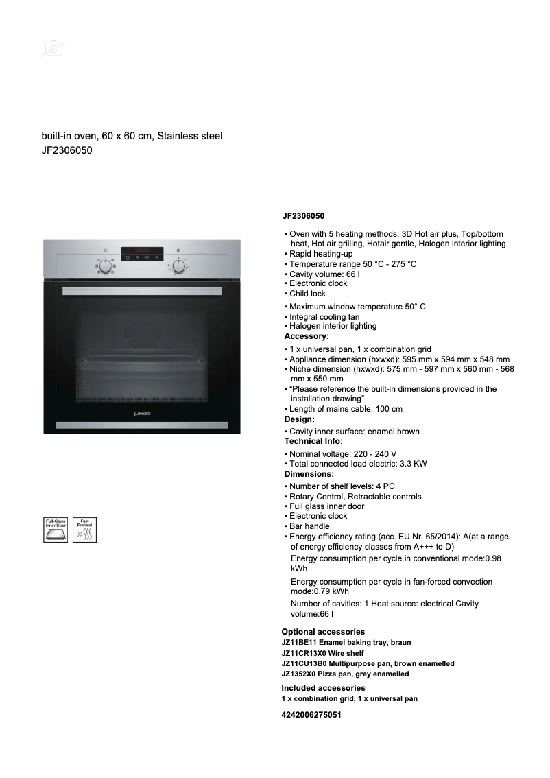 Image de la première page du manuel de l'appareil JF2306050