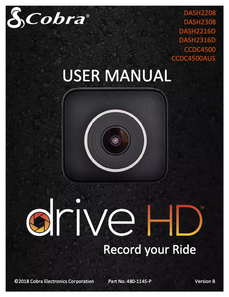 Imagen de la primera página del manual del dispositivo DASH 2216D