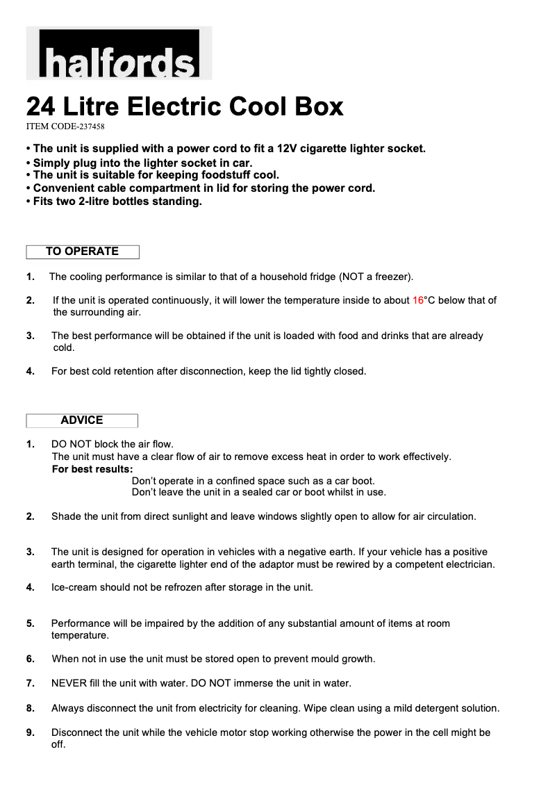 Imagen de la primera página del manual del dispositivo 237458