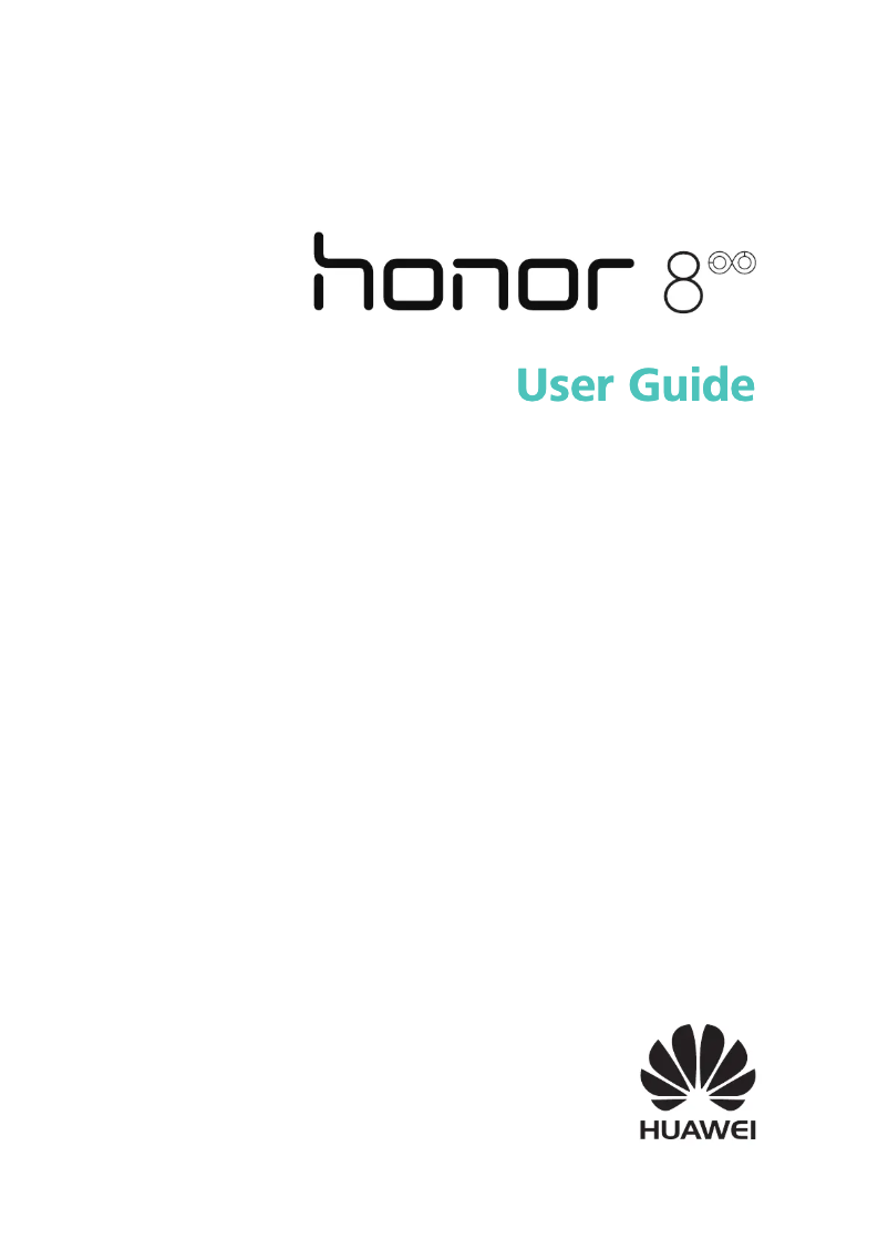 Page 1 de la notice Manuel utilisateur Honor 80